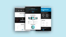 Web, Logotipo, Dise&ntilde;o web, Wordpress, Dise&ntilde;o gr&aacute;fico, Anal&iacute;tica Digital, Marketing de Onmetrics | Portfolio Allanvazz